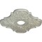 Ekena Millwork Peralta Ceiling Medallion (Fits Canopies up to 4 5/8"), 17 3/4"OD x 3 1/8"ID x 1"P, Flash Copper CM17PEFCS - alternate 3